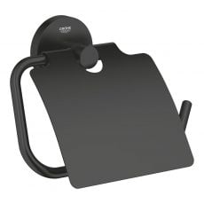 Тримач туалетного паперу Grohe Essentials чорний матовий (1024652430)