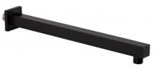 Душовий кронштейн Qtap Trubice 400NB чорний матовий (QTTRB400NB)