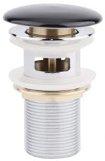 Донний клапан Qtap BLA F009-1 чорний (QTBLAF0091)