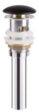 Донний клапан Qtap BLA F009M-1 (QT066F009M1MB) чорний матовий