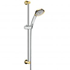 Душовий гарнітур Hansgrohe Raindance Classic 100 AIR 3jet 65см хром-золото (27843090)