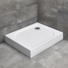 Душовий піддон Radaway Delos D + panel 80x75 см (4D87514-03L)