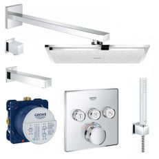 Душова система прихованого монтажу Grohe Grohtherm SmartControl Cube (34506SC2)