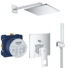 Душова система прихованого монтажу Grohe Eurocube з Rainshower Mono 310 Cube (26405SC3)