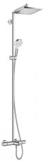 Душова система с термостатом Hansgrohe CROMETTA E 240 1jet Showerpipe (27298000)