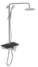 Душевая система Qtap Sloup 57106VKOB черный/хром (QTSL57106VKOB)