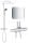 Душова система Grohe Vitalio CUBE 250 (26696000)