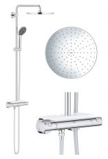 Душова система з термостатом та поличкою Grohe Vitalio JOY 310 (26401000)