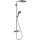 Душова система Hansgrohe Raindance Select S 240 шліфований чорний хром (27633340)