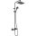 Душова система з термостатом Hansgrohe Vernis Shape Showerpipe 230 EcoSmart чорний матовий (26097670)