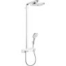 Душова система Hansgrohe Raindance Select E Showerpipe 300 2jet хром-білий (27126400)