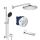 Душова система прихованого монтажу з термостатом Grohe QuickFix Grohtherm SmartControl&Vitalio Start 250 Round (UA202801R3)
