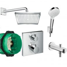 Душова система на ванну Hansgrohe Ecostat E (20190005)