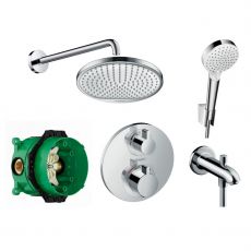 Душова система на ванну Hansgrohe Ecostat S (20190006)
