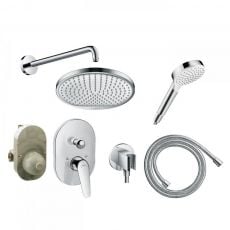 Душова система на ванну Hansgrohe Novus (1A101218)