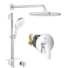 Душова система прихованого монтажу Grohe Eurosmart Tempesta 250 Cube (UA26415SC5)