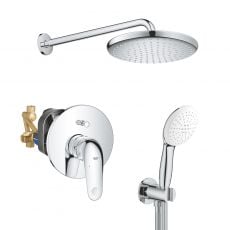 Душова система прихованого монтажу Grohe EuroEco Tempesta 250 (UA2939200L)