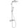 Душова система с термостатом Hansgrohe Crometta E 240 1jet Showerpipe EcoSmart (27281000)