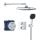 Душова система прихованого монтажу з термостатом Grohe QuickFix Precision Thermostat (34882000)