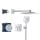 Душова система Grohe Grohtherm SmartControl Rainshower 310 Cube (34864000)