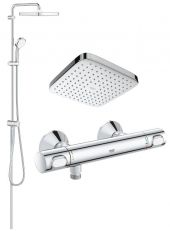 Душова система з термостатом Grohe Tempesta Cosmopolitan System 250 Cube (26694000+34793000)