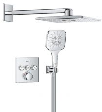 Душова система прихованого монтажу Grohe Grohtherm SmartControl з Rainshower SmartActive 310 Cube (1039980000)