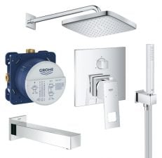 Душова система для ванни Grohe Eurocube з Tempesta 250 Cube (UA26417SC2)