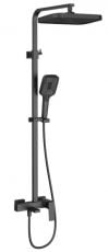 Душова система Qtap Gemini чорна матова (QT51103KNG)