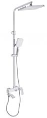 Душевая система Qtap Swan Cascada хром-белая (QTSWA111CRW45570)