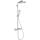 Душова система с термостатом Hansgrohe Crometta S 240 1jet Showerpipe EcoSmart (27268000)