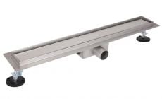 Лінійний трап із нержавіючої сталі Qtap Taurus Tile800 80 см під плитку (QTTAUTILE800)