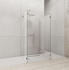 Душевая кабина Radaway Euphoria Walk-in W4 90 см (383141-01-01)