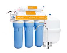 Побутова система зворотнього осмосу ECOSOFT Absolute 6-50M з мінералізатором 6-ти ступенева (MO650MECO)