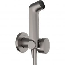 Гігієнічний душ Hansgrohe Bidette S шліфований чорний хром (29232340)