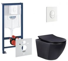 Набір інсталяціі 4в1 Grohe Rapid SL 38722001 з унітазом Qtap Robin (38722001QT1333046ERMB)