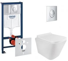 Набір інсталяціі 4в1 Grohe Rapid SL 38721001 з унітазом Qtap Tern (38721001QT1733052ERW)