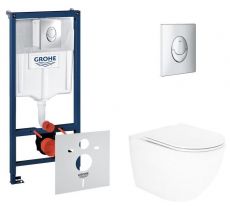 Набір інсталяціі 4в1 Grohe Rapid SL 38721001 з унітазом Qtap Robin (38721001QT13332141ERW)