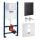 Інсталяція для унітазу Grohe Rapid SL 4в1 (3884000G+38732KF0)