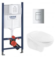 Комплект інсталяції з унітазом 4в1 Grohe Solido Even (UA38971966A)
