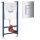 Система інсталяції для унітазу Grohe QuickFix Solido з клавішею змиву Grohe QuickFix Even хром (38971000+38966000)