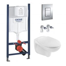 Комплект інсталяції з унітазом 4в1 Grohe Rapid SL Even + Kroner Oker (3884966KO533536)