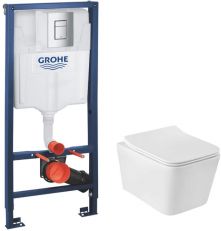 Комплект інсталяція з унітазом 4в1 Grohe Rapid SL + Kroner Eifel (38772001KE523629)