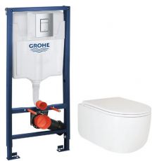 Комплект інсталяції з унітазом Grohe Rapid SL + Mixxus Premium TOPPER-0302-T3 (38772001TOPPER0302T3)