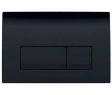 Клавіша змиву Geberit DELTA 51 чорний глянець (115.105.DW.1)