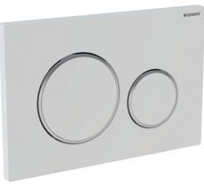 Клавіша змиву Geberit Sigma 20 біла матова (115.882.01.1)