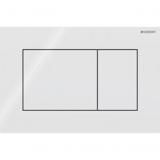 Клавіша змиву Geberit Sigma01 square біла (115.660.11.1)