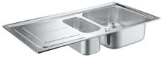 Кухонна мийка з нержавіючої сталі Grohe K300 матова (31564SD0)