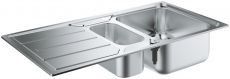 Кухонна мийка з нержавіючої сталі Grohe K500 матова (31572SD0)