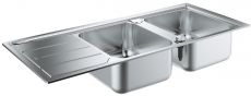 Кухонна мийка з нержавіючої сталі Grohe K500 матова (31588SD0)