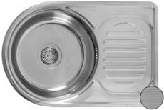 Кухонная мойка из нержавеющей стали Romzha Luca Decor (RO49668)